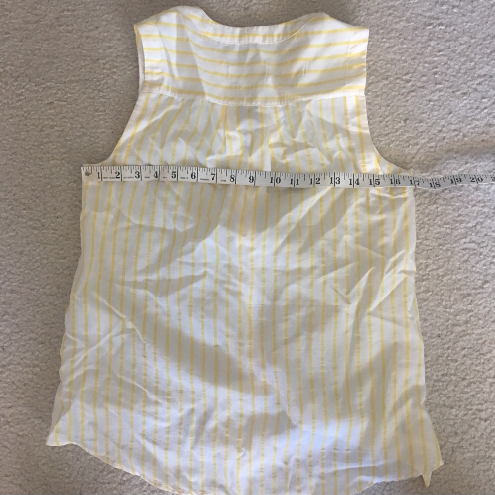 NEW Anthropologie Maeve Striped Tank Top - Picture 2 of 4
